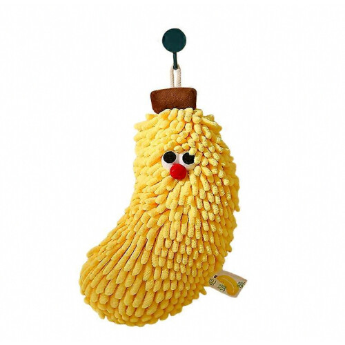 Chenilles Banana/Strawberry Towel For Kitchen And Bath Quick Drying Washcloth