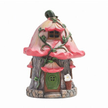 Miniature Fairy House Chair Kit Landscape Ornaments Adorable Fairy Garden House Chair for Fairy Garden Decoration-House
