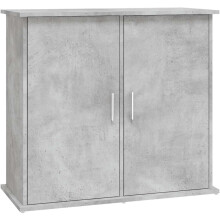 vidaXL suporte para aquário, madeira, cinzento, 81x36x73 cm, interior