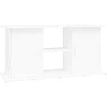 vidaXL suporte para aquário em madeira de engenharia, branco, 121x41x58 cm