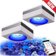 PopBloom RL90, Lampe Aquarium LED WiFi, Plein Spectre, Contrôle App, Pour Coraux et Poissons Marins