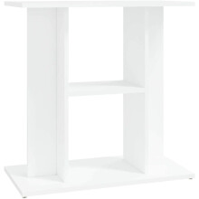vidaXL suporte para aquário, madeira de engenharia, branco, 60x30x60 cm