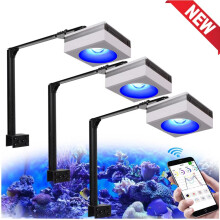 PopBloom RL90, Lampe pour Aquarium LED WiFi, Plein Spectre, Contrôle App, Pour Coraux et Poissons Marins
