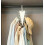 12 Hooks Laundry Hanger Space Saving Rotatable Hook Baseball Cap Hanger Non-slip Wardrobe Clothes Organizer Dormitory 3