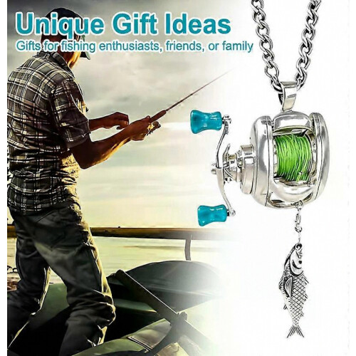 Pendentif Mini Rouet, Ornement Créatif pour Pêcheurs 2