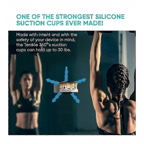 Flexible 5 Tentacles Suction Camera Holder,Suction Grip Octopus-Inspired Stand 1