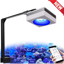 PopBloom RL90, Lampe pour Aquarium LED WiFi, Plein Spectre, Contrôle par Application, pour Coraux et Poissons Marins