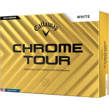 Callaway Golf Chrome Tour, conjunto de 24 bolas de golfe 12B
