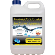 Desinfetante e Algicida para Piscina, Estufa Líquida Especial Liner/Poliéster sem Cobre, 5 litros, para Tratamento de Inverno