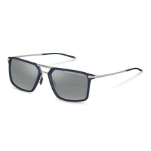 Occhiali da sole Porsche Design P86010 56/20/145 Blu/argento Iniettato UNISEX P86010