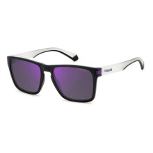 Óculos de Sol Polaroid PLD 2139/S 56/18/140 Matte preto violeta com armações de Policarbonato UNISSEX PLD 2139/S