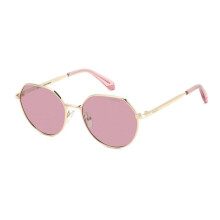Óculos de Sol Polaroid Kids PLD 8074/S 54/17/135 Dourado rosa Estruturas de metal ADOLESCENTE PLD 8074/S