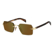Occhiali da sole David Beckham DB 7109/S 56/20/145 Oro marrone corno Montatura in metallo UOMO DB 7109/S