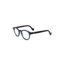 Occhiali da Vista Moncler ML5002 46/22/145 Blu lucido Plastica UNISEX ML5002