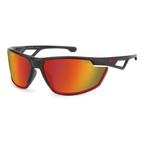 Carrera Gafas de Sol - CARRERA - CARDUC 068/S - Negro Mate Rojo - Poliamida - 79 mm