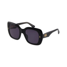 Occhiali da sole Nina Ricci SNR489 52/23/140 Nero lucido Acetato DONNA SNR489
