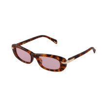 Occhiali da sole Police SPLV66 52/18/140 Avana chiara lucida Acetato DONNA SPLV66