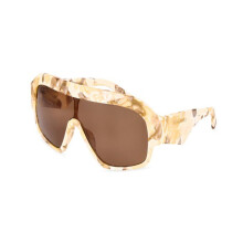 Occhiali da sole Nina Ricci SNR496 99/0/130 Beige madreperla lucido Acetato DONNA SNR496