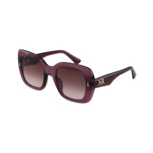 Occhiali da sole Nina Ricci SNR489 52/23/140 Rosso bordeaux trasparente lucido Acetato DONNA SNR489