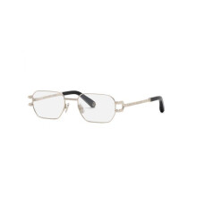 Sehhilfen - PHILIPP PLEIN - VPP264 - Glänzendes Palladium (Silber) - Metall - Herren 54/20/145