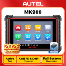 Autel MaxiCOM MK900, bidirectionele OBD2 autoscanner, 40+ resetfuncties, 3000+ actieve tests voor alle systemen