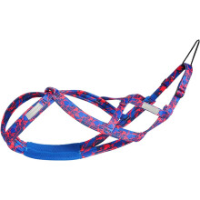 Rockible arnês de tração para cães, arnês de treino de velocidade e mushing, nylon, rosa
