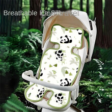 Baby Stroller Cooling Mat 66x32cm - Universal Breathable Seat Pad for Stroller, High Chair & Car Seat - Summer Ice Silk Cushion for Toddlers