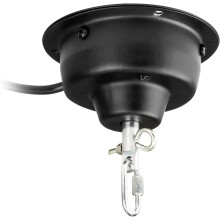 Fuzzix motor para bola de espelhos, capacidade até 10 kg, 1,5 RPM, para uso em casa ou eventos