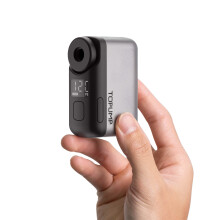 Airbank AS100 elektrische mini fietspomp, 100 PSI, draagbaar, compatibel met Presta en Schrader