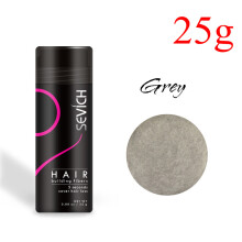 Sevich fibras para el cabello con queratina, 25g, espray espesante para crecimiento instantáneo, color Gris