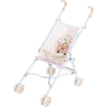 COLORBABY Carrinho de passeio para bonecas, design dobrável tipo guarda-chuva, rosa, 27x53x56 cm, brinquedo de imitação