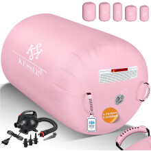 KESSER Air Roll, rolo inflável 120 x 90 cm, com bomba elétrica e saco de transporte, para yoga e ginástica
