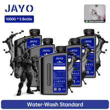 JAYO Résine pour Imprimante 3D Lavable à l'Eau Type ABS, Noir