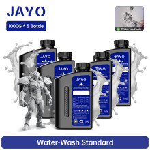 JAYO Résine pour Imprimante 3D Lavable à l'Eau Type ABS, Gris