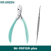 MR.GREEN cortaúñas para pies, herramienta profesional de pedicura antisalpicaduras