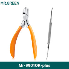 MR.GREEN cortaúñas para pies profesional, herramienta de pedicura antisalpicaduras