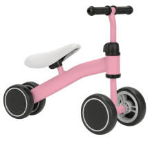 (One Size, Pink) Baby Balance Bike 4 Wheel Toddler Ride On Toy