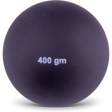 HAEST bola para lançamento de dardo, 400g, 90 mm, plástico, preto, para treino profissional