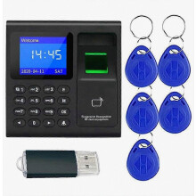 Orologio marcatempo biometrico con impronta digitale, RFID e PIN per il monitoraggio delle presenze dei dipendenti