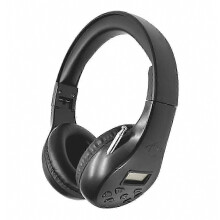 Wireless FM Radio Headphones with Built In Receiver for Outdoor Activities Like Mowing Jogging Walking Entertainment