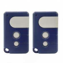 2-Pack 433.92MHz 3-Button Garage Door Opener Remote Control-Compatible with Major Systems