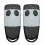 433.92MHz Rolling Code Gate Opener Remote Control for Garage Door Keychain Transmitter-Compatible with QZ1 QZ2 QZ3 S449 Systems 1