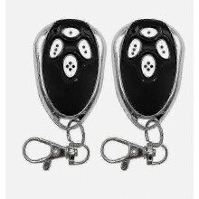 2-Pack Remote Control for Alutech AT4 Garage Gate, 433MHz