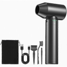 High-Speed 80000RPM Turbo Jet Fan Brushless Motor Handheld Duct Wireless Air Gun Powerful Thrust Electric Dryer for Cars