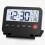 Compact Travel Alarm Clock with Snooze, Portable Digital Timer, 12/24H Display, Calendar Function 1