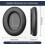 Ανταλλακτικά μαξιλαράκια αυτιών Bose SoundLink AE2 Memory Foam για ακουστικά Around Ear II 5