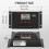 20a Charge Controller Solar Panel Charge Regulator Automatic Identification 12v/24v With Lcd Display And 5v Usb Port 2