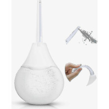 224ml Clear Enema Bulb | Medical Grade Silicone, BPA-Free Design for Gentle Anal & Vaginal Irrigation