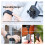 Bluetooth Remote Control For Photography Shutter Release Button Controller Camera Accessories For GoPro-Yellow 5
