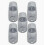 5-pack for Came TOP432EE remote controls - fixed encoding frequency 433.92 MHz 1